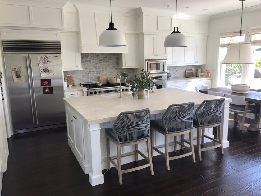 Thermofoil kitchen cabinet doors can bubble or fade. Here's what you can do